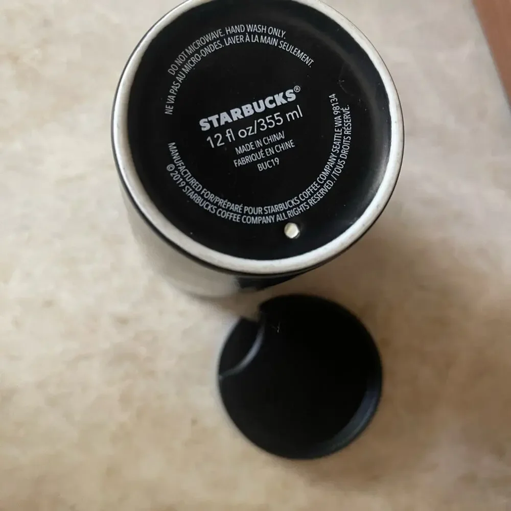 Starbucks Black, gold and White limited edition Tumbler 2019